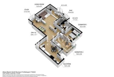 Apartament cu 4 camere decomandat, mobilat în Ultracentral - 2