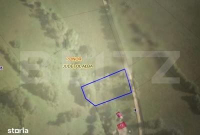Teren de 1132 mp, în Ponor - 2