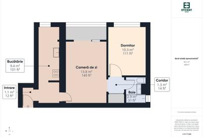 Apartament cu 2 camere în Aurel Vlaicu