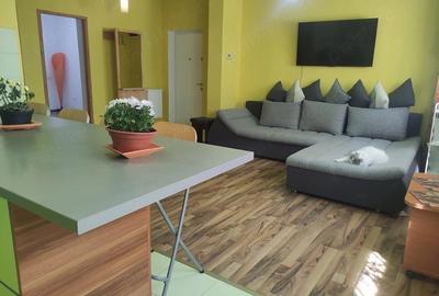 Apartament cu 3 camere semidecomandat, mobilat în Florești