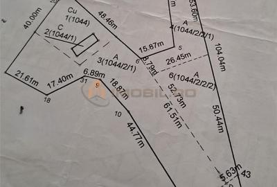 Teren de 1615 mp, în Bucium