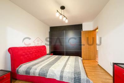 Apartament cu 3 camere decomandat, mobilat în Plopilor