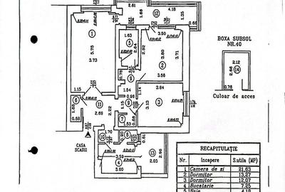 Apartament cu 3 camere decomandat în 1 Mai - 20