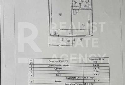 Apartament cu 2 camere în Dudu - 2