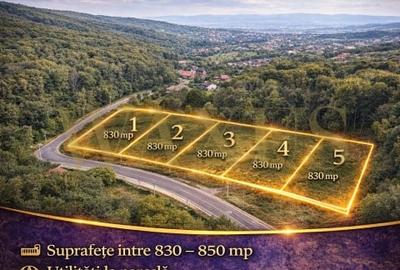 Teren Construcții intravilan de 850 mp, în Făget