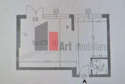Spațiu comercial, de 42 mp, în Militari