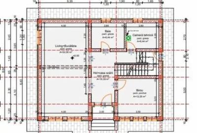 Casă cu 5 camere cu Teren 600 Mp în Marginea