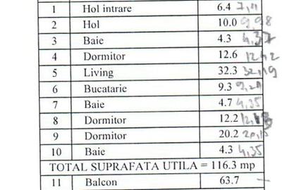 Apartament cu 4 camere în Pipera