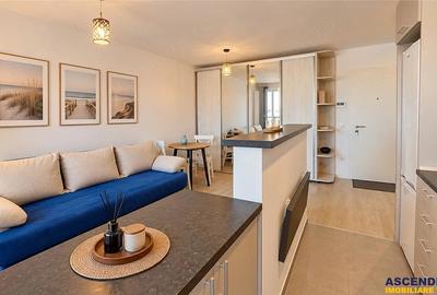 Apartament cu 2 camere decomandat, mobilat în Tractorul