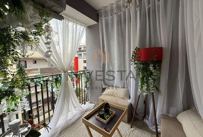 Apartament cu 2 camere semidecomandat, mobilat în Bună Ziua