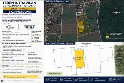 Teren Construcții intravilan de 13400 mp, în Bolintin-Deal - 2