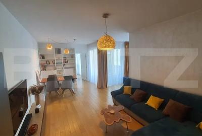 Apartament cu 2 camere semidecomandat, mobilat în Central