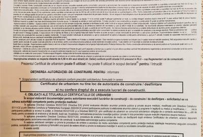 Teren de 2850 mp, în Central