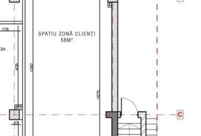 Spațiu comercial, de 75 mp, în Lazaret