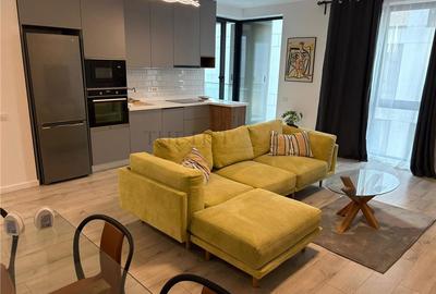 Apartament cu 2 camere decomandat, mobilat în Herăstrău