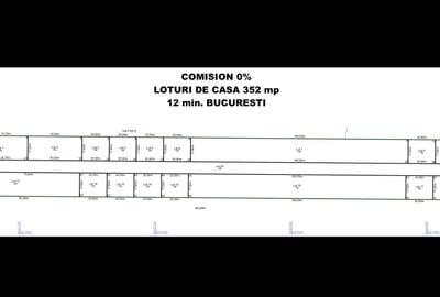 Teren Construcții intravilan de 352 mp, în Bălăceanca - 2