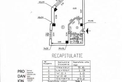 Garsonieră decomandată, mobilată în Unirii - 12