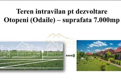 Teren intravilan pentru dezvoltare *7000* mp // Otopeni (Odaile) - 1