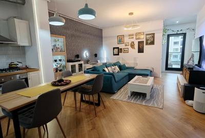 Apartament cu 3 camere semidecomandat, mobilat în Pipera - 2