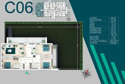 Apartament 4 Camere Gradina Premium  | Theodor Pallady | Metrou Teclu - 2