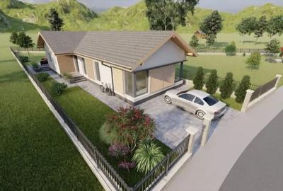 Teren in CHINTENI intravilan 554/mp cu proiect de CASA/parter