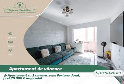 Apartament cu 2 camere decomandat în Fortuna - 5