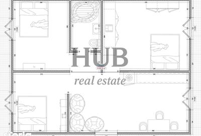 Apartament cu 3 camere în Bistrița Lac - 7