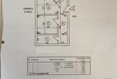 Apartament cu 2 camere decomandat în Mazepa 1 - 3