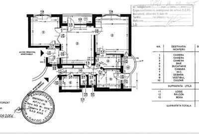 Apartament renov 3 camere, 2 băi, 2 balcoane, cameră dressing -ROSETTI - 27