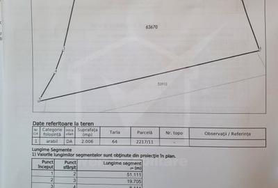 Teren intravilan 2000 mp - Popesti (Baciu) Ideal pentru casa, gradina si livada - 6