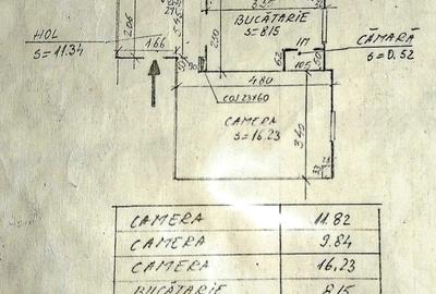 Apartament cu 3 camere decomandat în Central - 1