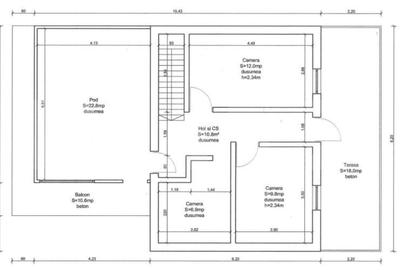 Casa 3 camere si teren 4873 mp  in Pietroasa, Moldovenești - 9