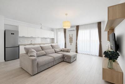 Apartament cu 2 camere decomandat, mobilat în Cantacuzino - 2