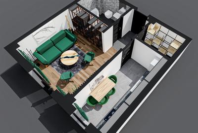 Apartament cu 2 camere decomandat în Valea Adâncă - 5