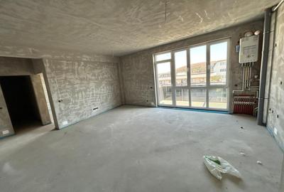 Apartament de 3 camere semifinisat/CF / 72,04 mp, balcon 4,20 mp, zona VIVO - 2