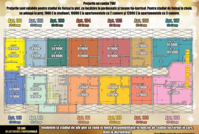 2 CAMERE CU VEDERE LATERALA CATRE MARE-ALMAR LUXURY RESIDENCE-MAMAIA NORD - 2