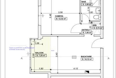 Vand apartament o camera - 4