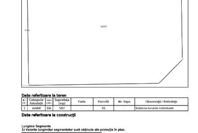 Teren Construcții intravilan de 587 mp, în Săcălaz - 4