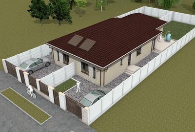 Duplex cu 3 camere cu Teren 250 Mp în Moșnița Nouă - 1