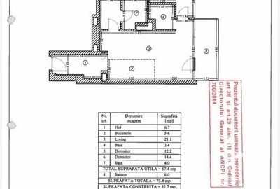 Apartament cu 3 camere decomandat, mobilat în Floreasca - 15