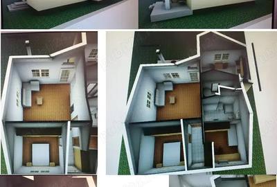 Structura metalica pentru casa decomandata 90 mp - 2