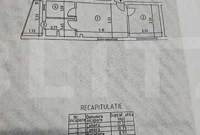 Apartament 2 camere, 41 mp utili + balcon, centrala proprie, bloc 2011 - 6
