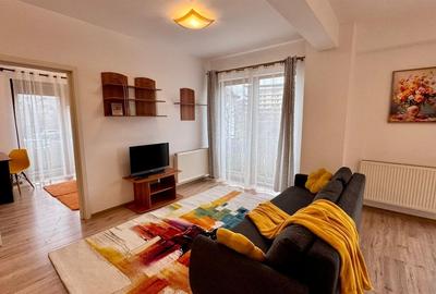 Apartament cu 2 camere semidecomandat, mobilat în Plopilor