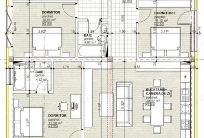 Apartament cu 3 camere decomandat în Central - 2