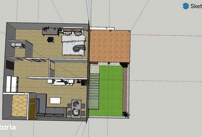 Apartament cu 2 camere decomandat în Florești - 6