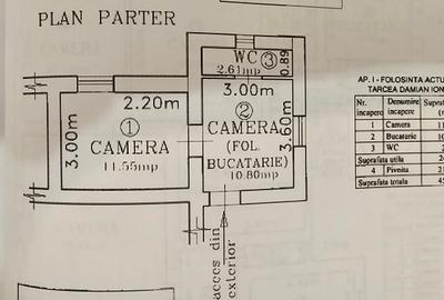 Garsonieră semidecomandată în Sub Arini - 3