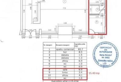 Spațiu comercial, de 15 mp, în Giurgiului - 3