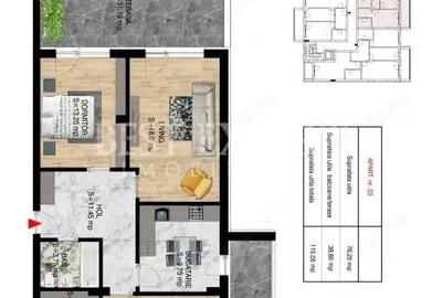 3 Camere Zona Linistita Direct Dezvoltator - 1