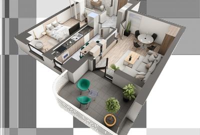 Apartament cu 3 camere decomandat în Galata - 10