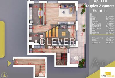 Apartament 2 Camere Spatios-Finalizat-Theodor Pallady - 1